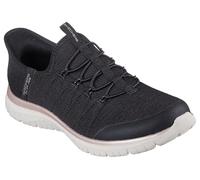 Skechers Virtue Glow Sneaker, Nero, 40 UK