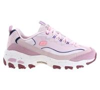 Skechers D'Lites-Bold Views, Scarpe da Ginnastica Donna, Malva/Multicolore, 39.5 EU