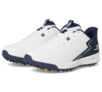 Skechers Vortex Rival Arch Fit Scarpe da Golf da Uomo, Bianco/Blu Navy, 44 EU