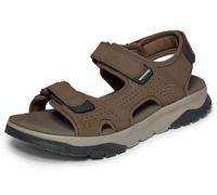 Skechers Wagner Avalon Sandalo da Uomo, Marrone Sintetico, 42