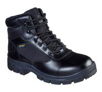 Skechers Wascana Benen WP Tactical Uomo Nero Stivali in Pelle