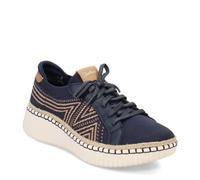 Skechers Wilshire Blvd-Bellevue Sneaker da Donna, Navy, 41 EU