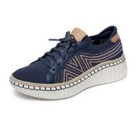 Skechers Wilshire Blvd-Bellevue Sneaker da Donna, Navy, 37.5 EU
