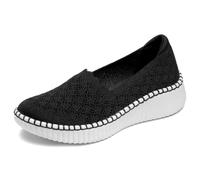 Skechers Wilshire Blvd, Scarpe da Ginnastica Donna, Nero, 39 EU
