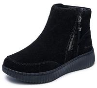 Skechers Donna Relaxed Fit: Wilshire Blvd - Weekend Crush Stivaliie in Nero, Taglia 40