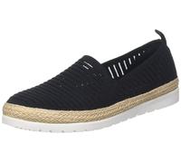 Skechers Women's 113245 Ballet Flat, Nero, 26.0 cm