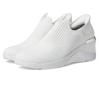 Skechers Crecent Scarpe con zeppa da donna, bianco, 37 EU