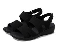 Skechers Women's Arya-Modern Muse Sandal, Nero , 39 EU