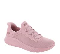 Skechers Women's Bobs Sport Squad Chaos Slip-Ins Rose Low Top Sneaker Shoes 8