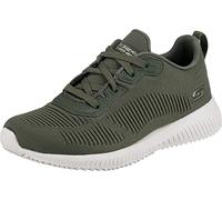 Skechers Women's Bobs Squad - Tough Talk Trainers - Verde scuro - 40 EU
