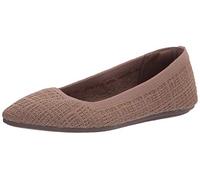 Skechers Women's Cleo Point Ballet Flat, Mocha, 8.5