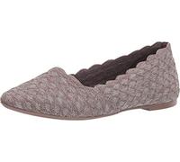 Skechers Women's Cleo - Scalloped Knit Skimmer Ballet Flat