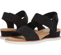 Skechers Women's Desert Kiss-Stretch Quarter Strap Sandal Flat