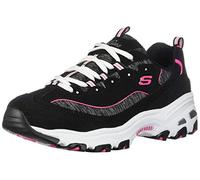 Skechers Women's D'Lites Sneaker, Schwarz Black Bkwp, 37 EU