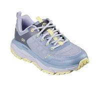 Skechers Women's D'LUX Journey Marigold, Blue Synthetic Textile Yellow Trim, 41 EU