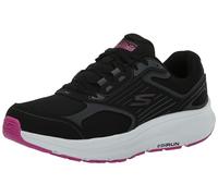 Skechers Women's Go Run Consistent 2.0 Advantage Sneaker, Black/Fuchsia, 8 Wide