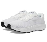 Skechers Women's Go Run CONSISTENT 2.0 Engaged, White Textile Black Trim, 37.5 EU