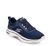 Skechers Women's Go Walk Arch Fit 2.0 Shoes, Navy Lavender, 40 EU