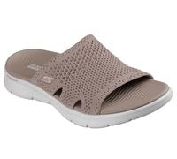 Skechers Women's Go Walk Flex Sandal-Elation Slide, Taupe, 7