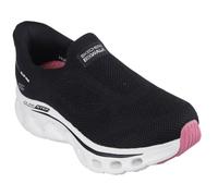 Skechers Women's Go Walk Glide Step 2.0 Annette Hands Free Slip-Ins Sneaker, Black/White, 10