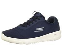 Skechers Womens Go Walk Joy - Ecstatic Sneaker, Navy, 6 Wide US