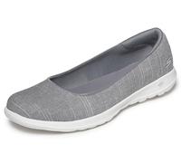 Skechers Ballerine da donna Go Walk LITE-136001 Grigio Taglia 7 US (Medium)