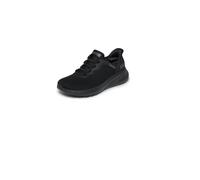 Skechers Women's Hands Free Slip-ins Bobs Squad Chaos-Daily Inspiration Sneaker, Black/Black, 5