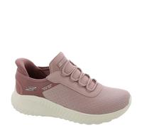 Skechers Women's Hands Free Slip-Ins Bobs Squad Chaos-in Color Sneaker, Blush, 7 Wide