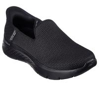 Skechers Women's Hands Free Slip-ins Go Walk Flex-Relish, Scarpe da Ginnastica Donna, Black Textile/Trim, 36 EU Larga