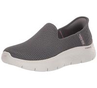 Skechers Women's Hands Free Slip-ins Go Walk Flex-Relish, Scarpe da Ginnastica Donna, Carbone, 40 EU Larga