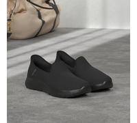 Skechers Slip da Donna Go Walk Flex-Relish, Scarpe da Ginnastica, Nero, 38 EU Stretta