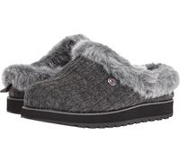 Skechers Keepsakes - Ice Angel Slipper, Pantofole Donna, Antracite, 35.5 EU Larga