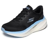 Skechers Women's Max Cushioning Arch Fit Roslyn Sneaker, Black/Blue, 9