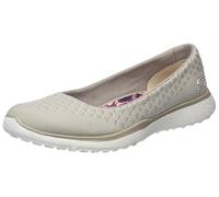Skechers Women's Microburst One-up Sneakers, Beige Taupe, 36.5 EU