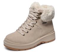 Skechers Women's Park City Ankle Boot, Naturale, 38 EU