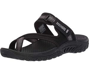 Skechers Women's Reggae-Seize The Day-Toe Thong Sandal Flip-Flop