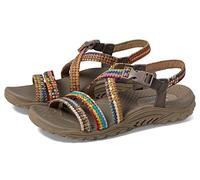 Skechers Reggae-Sew Me-Boho Woven Strappy Slingback, Sandali Donna, Talpa Multicolore, 37 EU