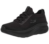 Skechers Womens Slip Athletic Styling Health Care Professional Shoe, Black, 5.5 Wide US