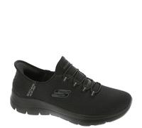 Skechers Summits - Sneaker da notte da donna, a mani libere, nero, 7 Wide