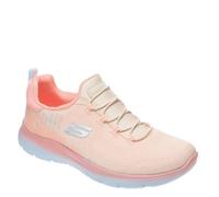 Skechers Women's Summits Morning Glow Slip-on Sneaker, Natural Coral Multi Ncmt, 39 EU