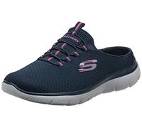 Skechers Sneaker Mule Summits Swift Step Donna Navy/Hot Pink Taglia 7