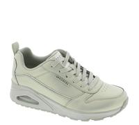 Skechers Women's Uno Galactic Gal Sneaker, Salvia, 37.5 EU