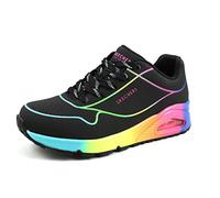 Skechers Women's Uno-Pop of Sunshine Sneaker, BKMT, 38 EU