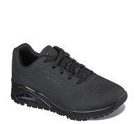 Skechers Women's Uno SR 108021 Food Service Shoe, Black, 11