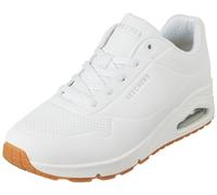 Skechers Women's Uno Stand on Air Sneaker, Bianco, 7 UK Wide