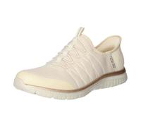 Skechers Women's Virtue Glow Sneaker, Natural, 4 UK