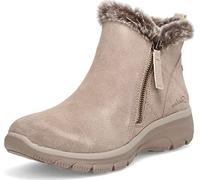 Skechers Women's Zip Bootie Fashion Boot, Mushroom, 11