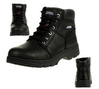 Skechers Work Mens Workshire Stivali Uomo Nero