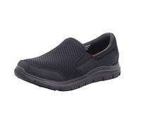 Skechers Work Relaxed Fit: Cozard Sr, Scarpe da Ginnastica da Infilare Donna, Nero Black Mesh Nubuck Water Stain Repellent Blk, 37 EU