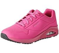 Skechers Work Relaxed Fit: UNO SR Women's Athletic Shoe-Pink-7.5 B/M US